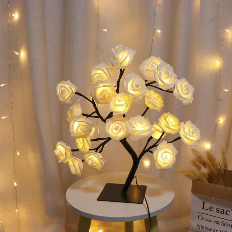 Albero di Rose Led